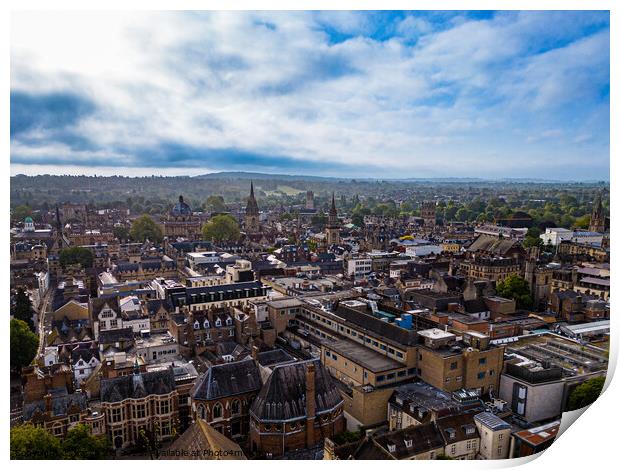 Oxford City University Print by Karim Zid