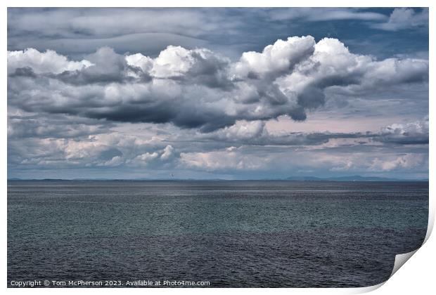 Minimalist Moray Firth Seascape Print by Tom McPherson