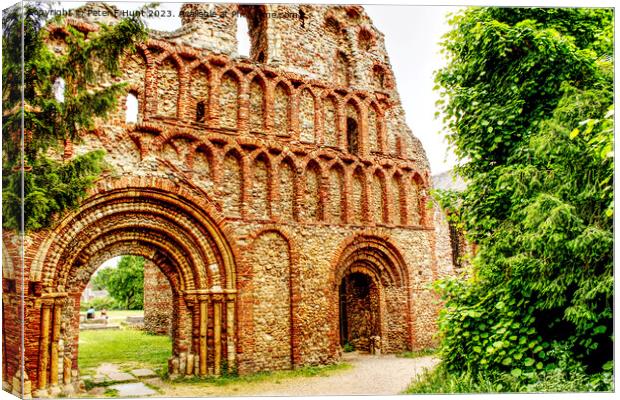 The Old Priory Colchester Canvas Print by Peter F Hunt