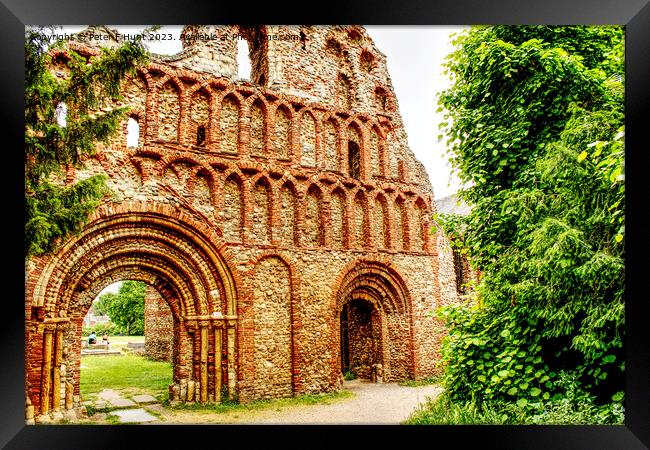 The Old Priory Colchester Framed Print by Peter F Hunt