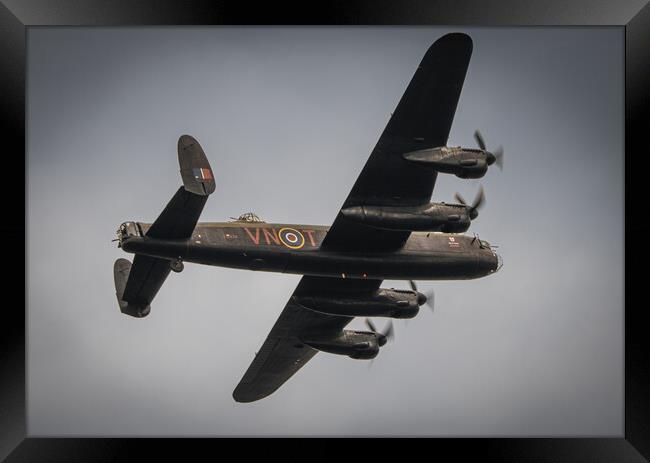 Lancaster Dominates  Framed Print by Jonny Gios