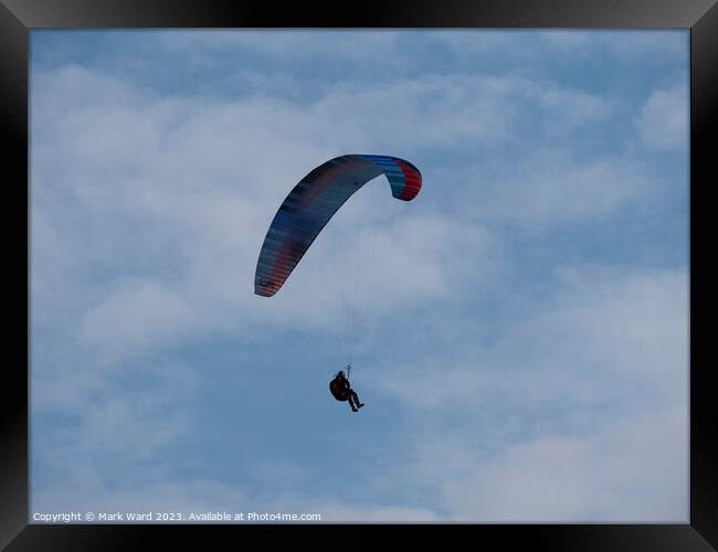 Air Raising. Framed Print by Mark Ward