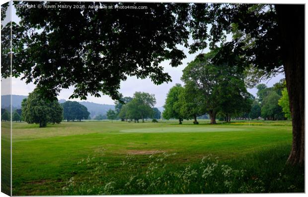 North Inch Golf Course, Perth Canvas Print by Navin Mistry