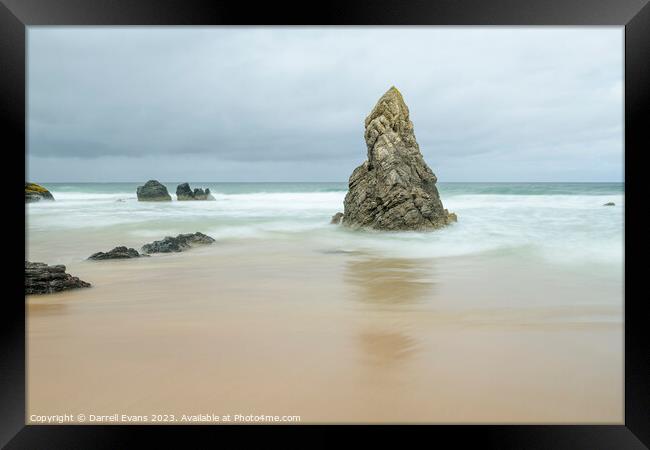 Sango Beach Framed Print by Darrell Evans