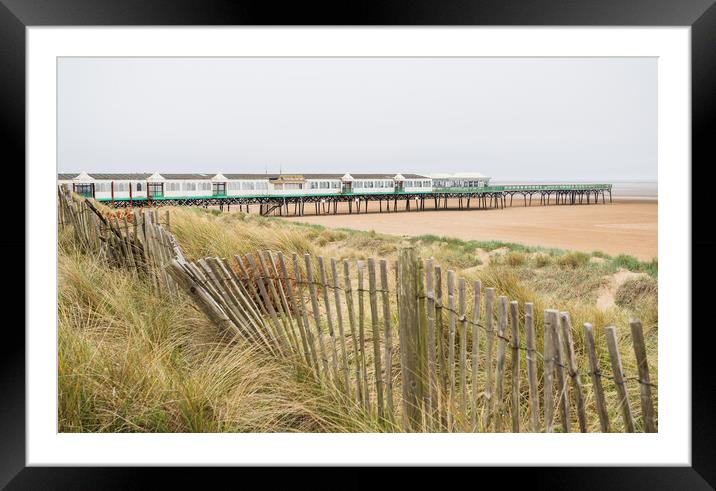St Anne's Pier on the Flyde coast Framed Mounted Print by Jason Wells