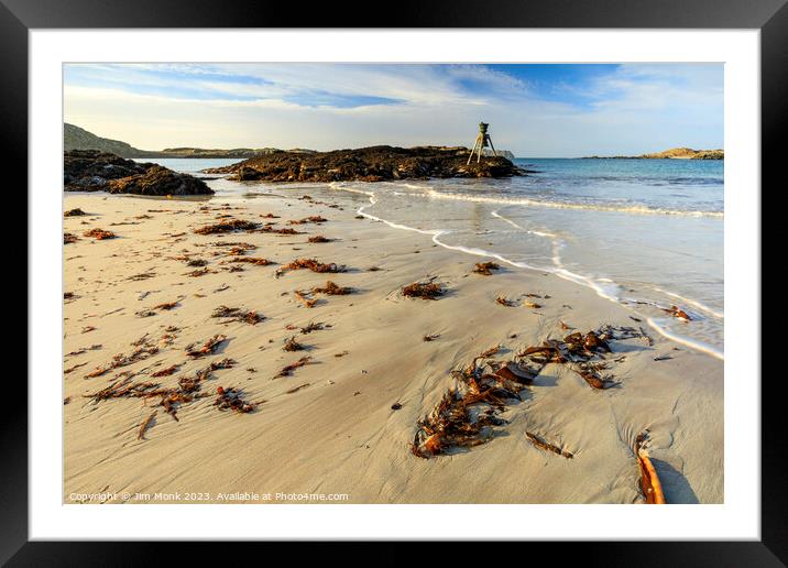 Bell of Time and Tide Framed Mounted Print by Jim Monk