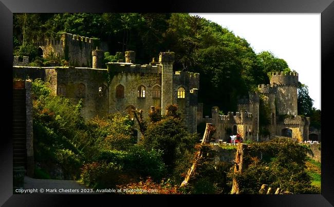 Gwrych Castle Framed Print by Mark Chesters