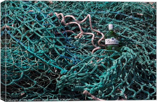 Gin and Nets Canvas Print by Tom McPherson