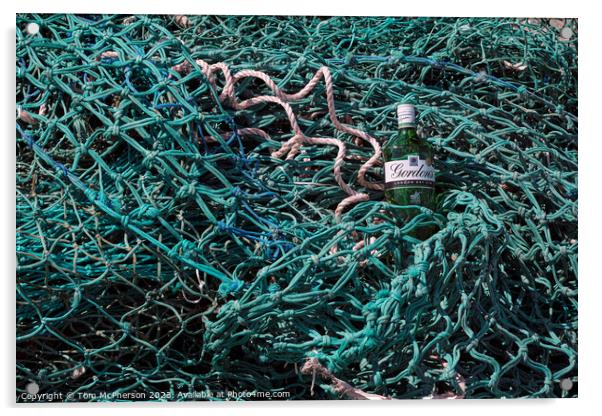 Gin and Nets Acrylic by Tom McPherson