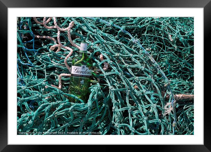 Gin on Nets Framed Mounted Print by Tom McPherson