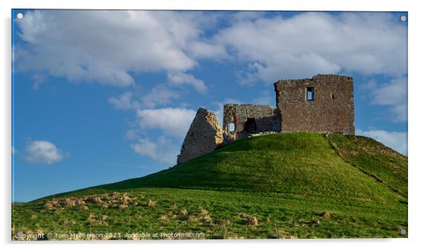 Enchanting Ruins of Duffus Castle Acrylic by Tom McPherson