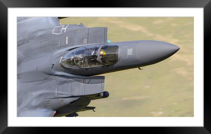 F15- Strike Eagle....the business end Framed Mounted Print by Rory Trappe