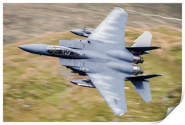 F15 Eagle Mach Loop Print by J Biggadike