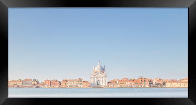 A Venetian Island's Iconic Church Framed Print by Phil Durkin DPAGB BPE4