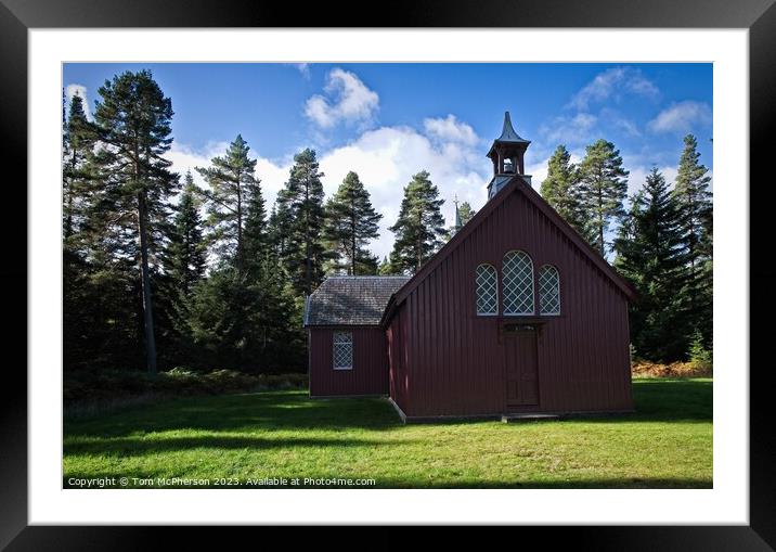 Serene Country Church Framed Mounted Print by Tom McPherson