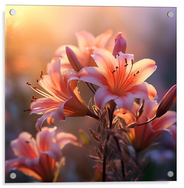 Plant flower Acrylic by CC Designs