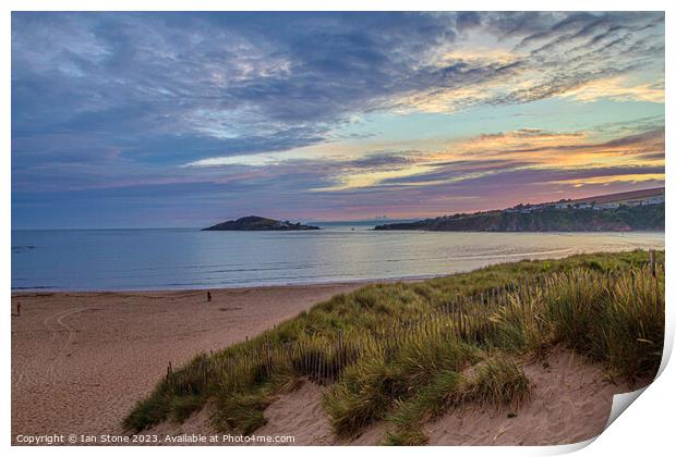 Beautiful Bantham Beach  Print by Ian Stone