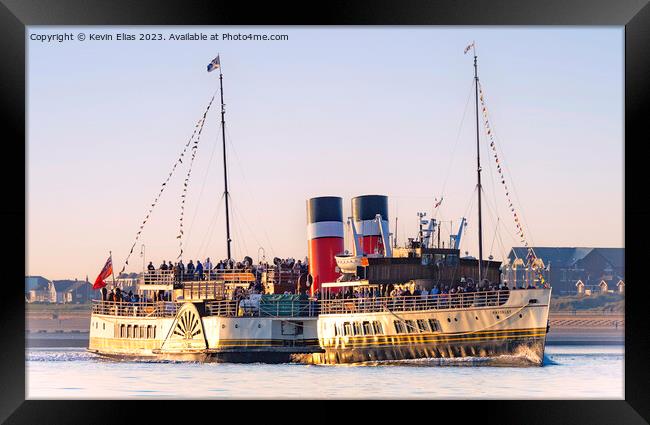 PS Waverley Framed Print by Kevin Elias