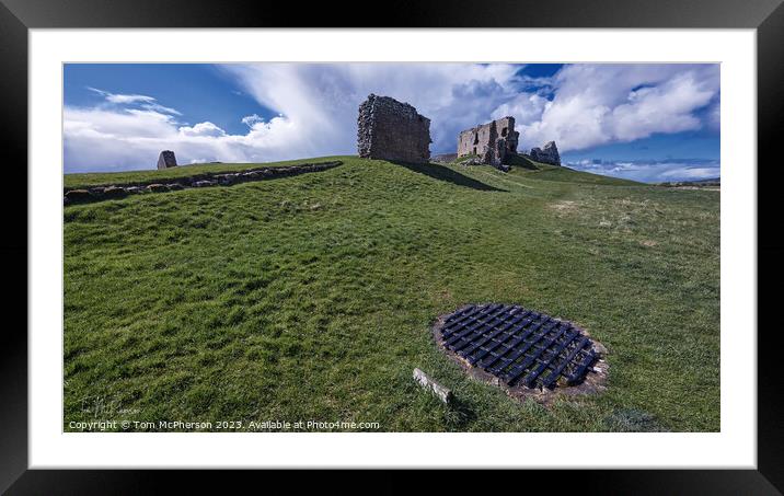 Historic Duffus Castle, Moray Framed Mounted Print by Tom McPherson