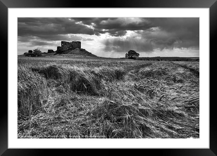 Ruins of Duffus Castle Framed Mounted Print by Tom McPherson