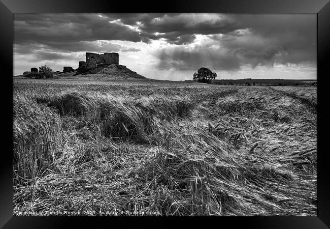 Ruins of Duffus Castle Framed Print by Tom McPherson