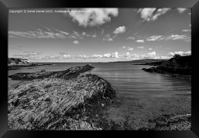 Bull Bay, Anglesey Framed Print by Derek Daniel