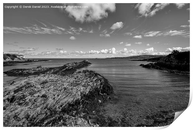 Bull Bay, Anglesey Print by Derek Daniel