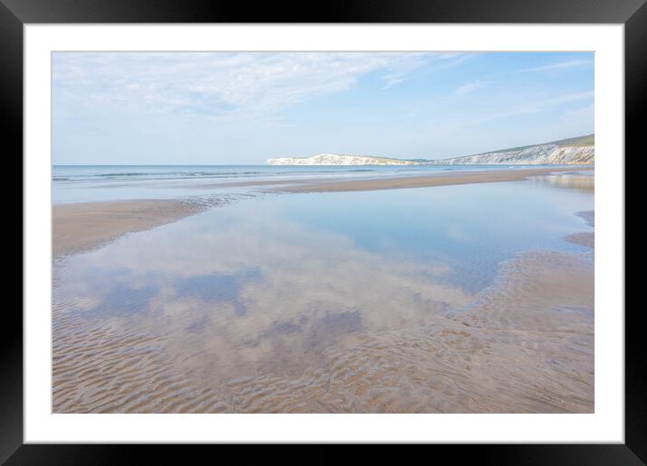 Compton Beach Framed Mounted Print by Graham Custance