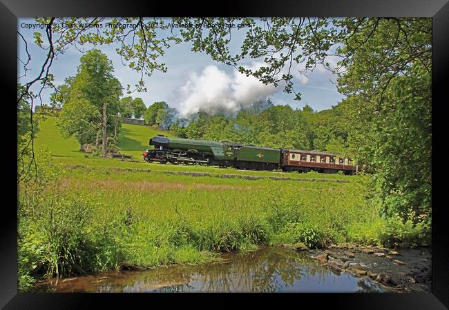 Flying Scotsman 60103 Centenary KWVR - 6 Framed Print by Colin Williams Photography