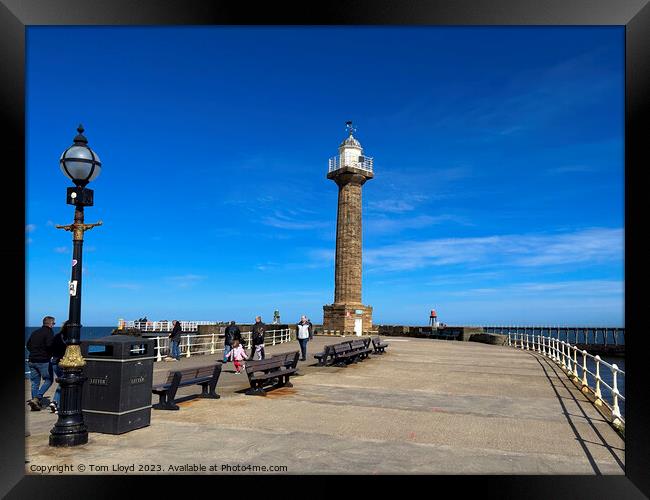 Whitby Framed Print by Tom Lloyd