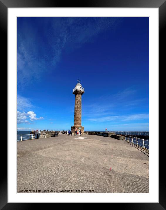 Whitby Framed Mounted Print by Tom Lloyd