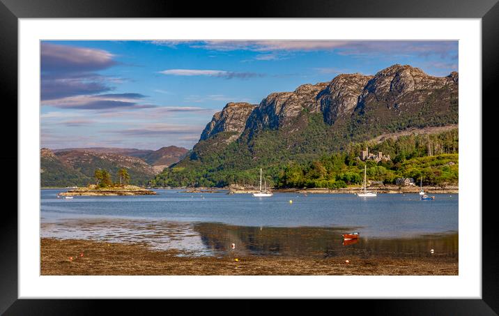 Plockton Bay Framed Mounted Print by John Frid