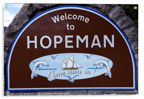 Discovering Hopeman Acrylic by Tom McPherson