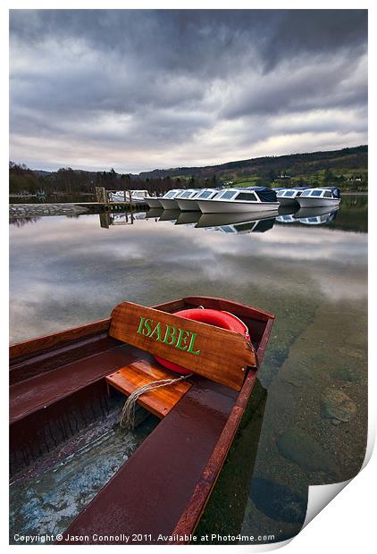 Isabel, Coniston Print by Jason Connolly