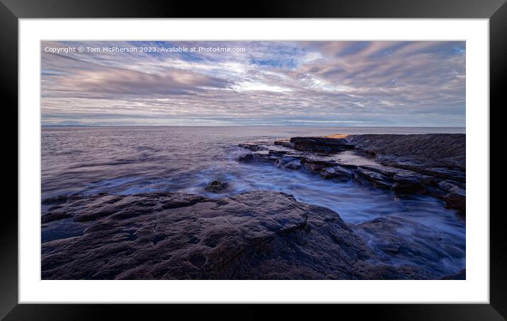 Dusk's Embrace Framed Mounted Print by Tom McPherson