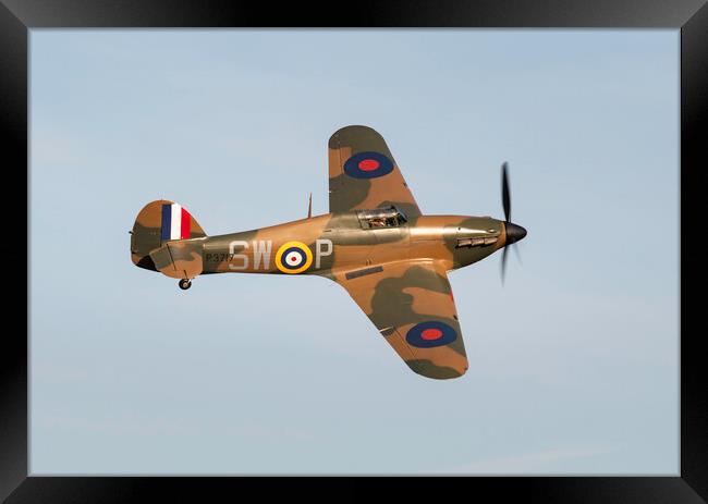 Hawker Hurricane MkI Framed Print by Kevin Howchin