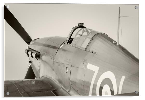 Hawker Hurricane  Acrylic by Kevin Howchin