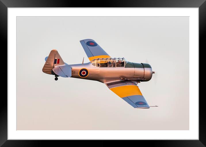 North American Harvard Framed Mounted Print by Kevin Howchin