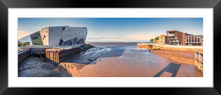The Deep Panoramic Framed Mounted Print by Tim Hill
