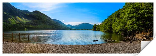 Buttermere, Cumbria Print by Maggie McCall