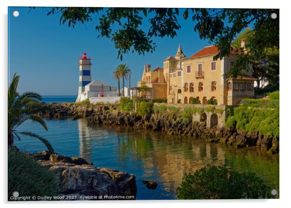 Santa Marta lighthouse Acrylic by Dudley Wood