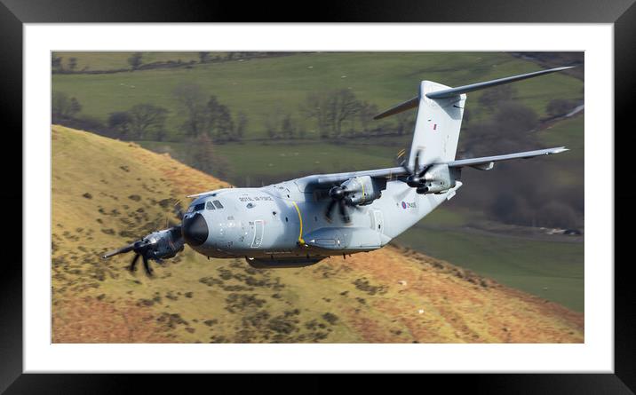 RAF A400M  Framed Mounted Print by Rory Trappe
