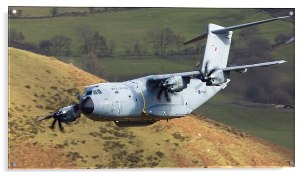 RAF A400M  Acrylic by Rory Trappe