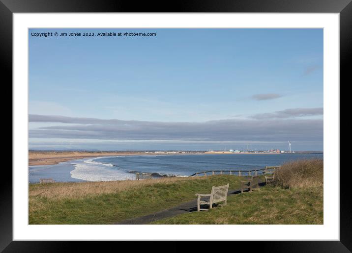 Take a seat and enjoy the view Framed Mounted Print by Jim Jones