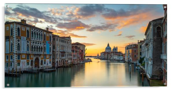 The Enchanting Sunrise of Venice Acrylic by Phil Durkin DPAGB BPE4