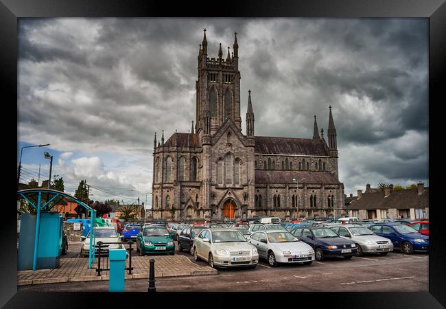 St Mary Cathedral in Kilkenny Framed Print by Artur Bogacki