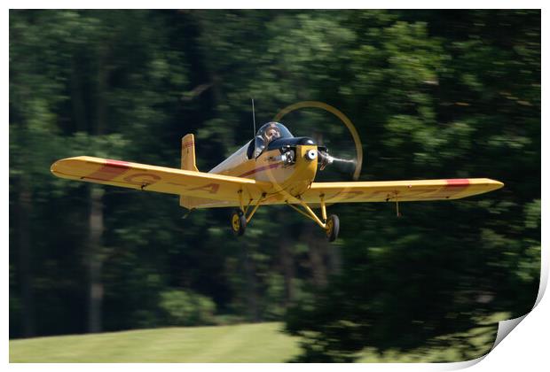 Tiger Club’s Turbulent Display Team Print by J Biggadike