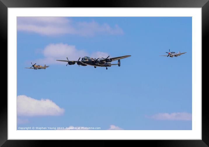 Military History Framed Mounted Print by Stephen Young