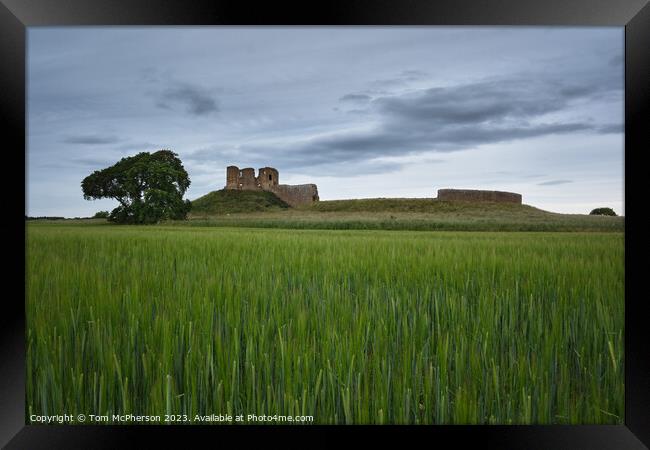 The Enchanting Duffus Castle Framed Print by Tom McPherson