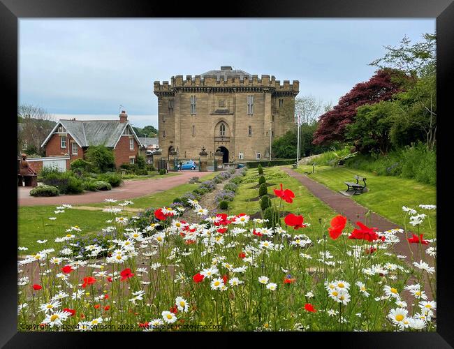 Morpeth Castle  Framed Print by David Thompson